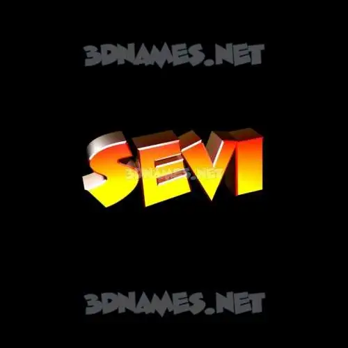 sevi in Black Background style - 3D name wallpaper sevi in Black Background style - 3D name wallpaper