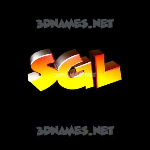 sgl in Black Background style - 3D name wallpaper sgl in Black Background style - 3D name wallpaper