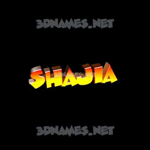 shajia in Black Background style - 3D name wallpaper shajia in Black Background style - 3D name wallpaper