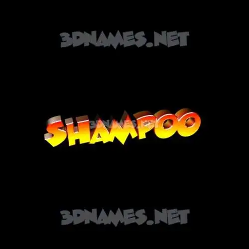 shampoo in Black Background style - 3D name wallpaper shampoo in Black Background style - 3D name wallpaper