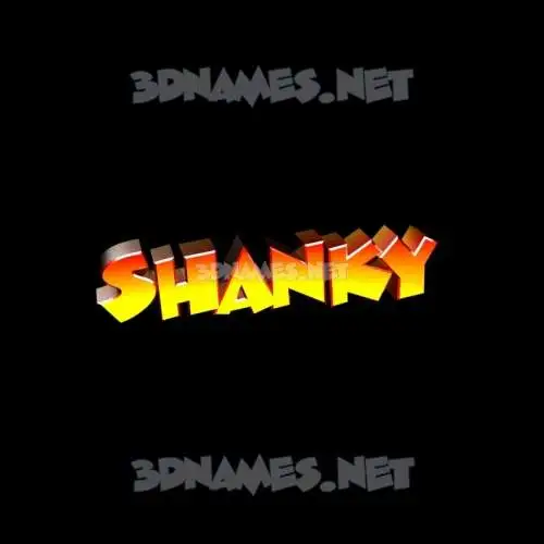 shanky in Black Background style - 3D name wallpaper shanky in Black Background style - 3D name wallpaper