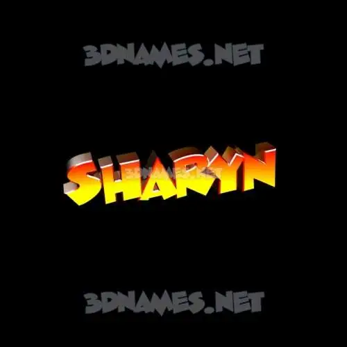 sharyn in Black Background style - 3D name wallpaper sharyn in Black Background style - 3D name wallpaper