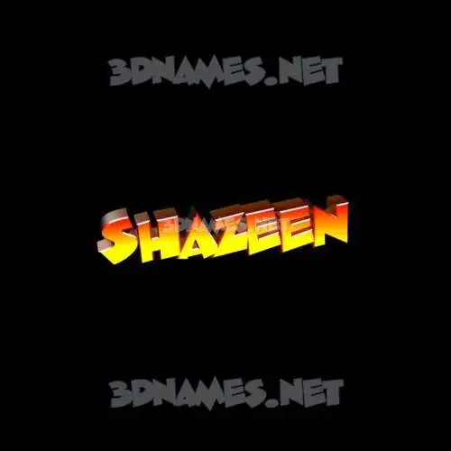 shazeen in Black Background style - 3D name wallpaper shazeen in Black Background style - 3D name wallpaper