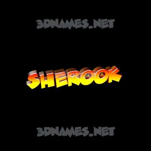 sherook in Black Background style - 3D name wallpaper sherook in Black Background style - 3D name wallpaper