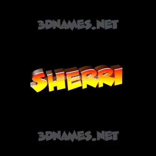 sherri in Black Background style - 3D name wallpaper sherri in Black Background style - 3D name wallpaper