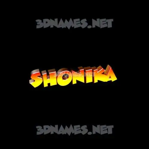 shonika in Black Background style - 3D name wallpaper shonika in Black Background style - 3D name wallpaper