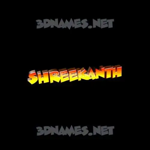 shreekanth in Black Background style - 3D name wallpaper shreekanth in Black Background style - 3D name wallpaper