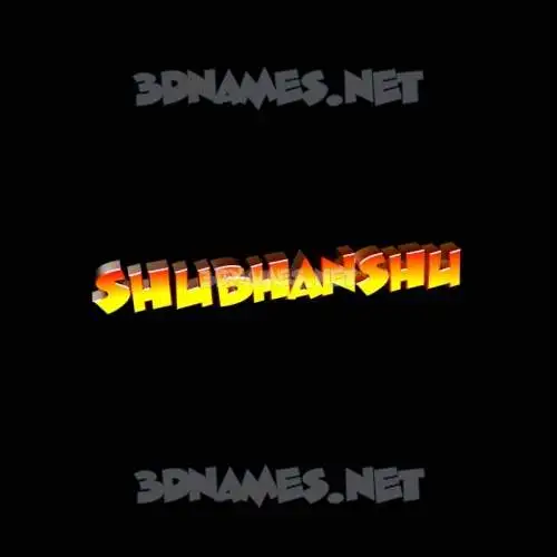 shubhanshu in Black Background style - 3D name wallpaper shubhanshu in Black Background style - 3D name wallpaper