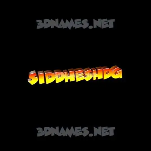 siddheshdg in Black Background style - 3D name wallpaper siddheshdg in Black Background style - 3D name wallpaper