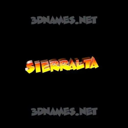 sierralta in Black Background style - 3D name wallpaper sierralta in Black Background style - 3D name wallpaper