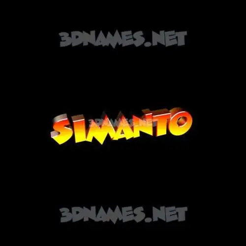 simanto in Black Background style - 3D name wallpaper simanto in Black Background style - 3D name wallpaper