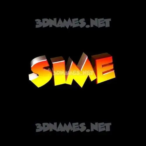 sime in Black Background style - 3D name wallpaper sime in Black Background style - 3D name wallpaper