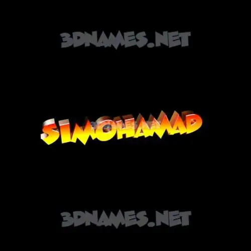 simohamad in Black Background style - 3D name wallpaper simohamad in Black Background style - 3D name wallpaper