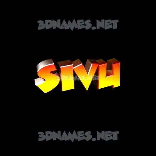sivu in Black Background style - 3D name wallpaper sivu in Black Background style - 3D name wallpaper