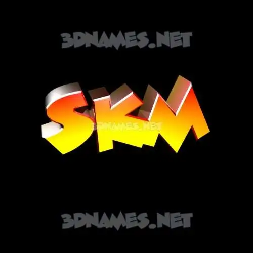 skm in Black Background style - 3D name wallpaper skm in Black Background style - 3D name wallpaper