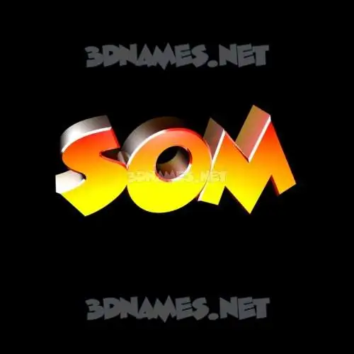 som in Black Background style - 3D name wallpaper som in Black Background style - 3D name wallpaper