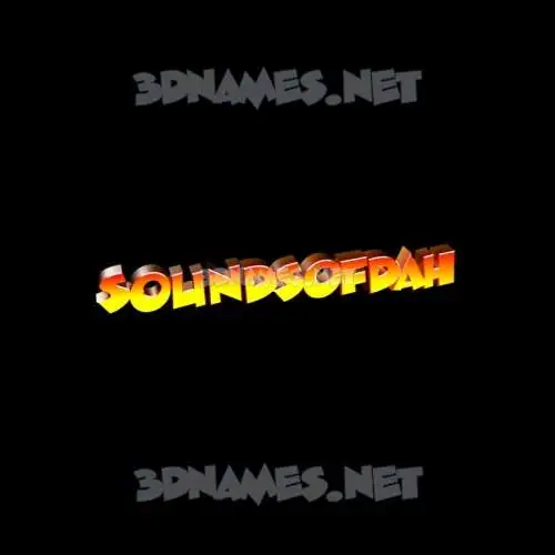soundsofdah in Black Background style - 3D name wallpaper soundsofdah in Black Background style - 3D name wallpaper
