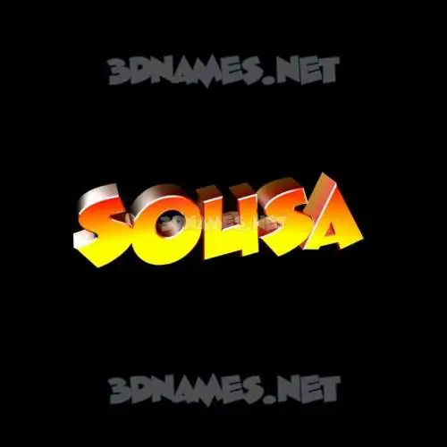 sousa in Black Background style - 3D name wallpaper sousa in Black Background style - 3D name wallpaper