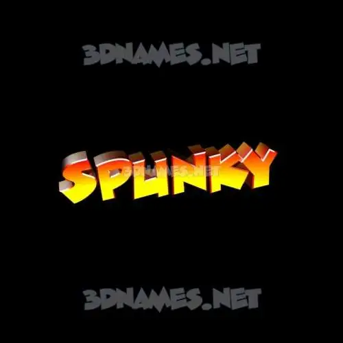spunky in Black Background style - 3D name wallpaper spunky in Black Background style - 3D name wallpaper