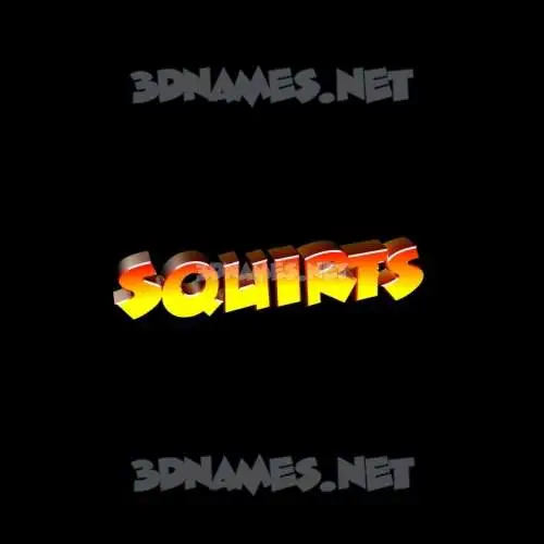 squirts in Black Background style - 3D name wallpaper squirts in Black Background style - 3D name wallpaper