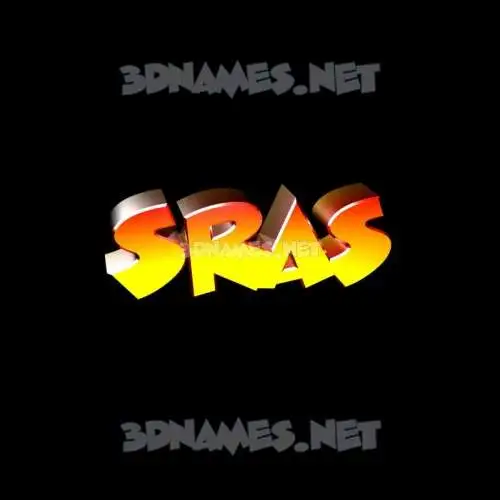 sras in Black Background style - 3D name wallpaper sras in Black Background style - 3D name wallpaper