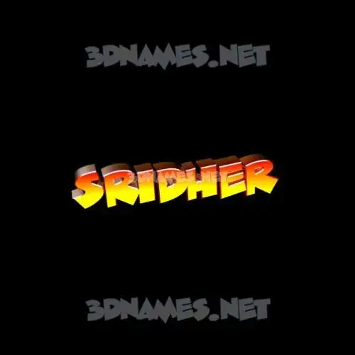 sridher in Black Background style - 3D name wallpaper sridher in Black Background style - 3D name wallpaper