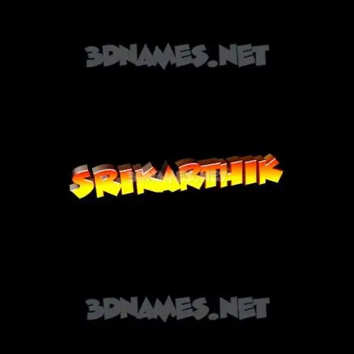 srikarthik in Black Background style - 3D name wallpaper srikarthik in Black Background style - 3D name wallpaper