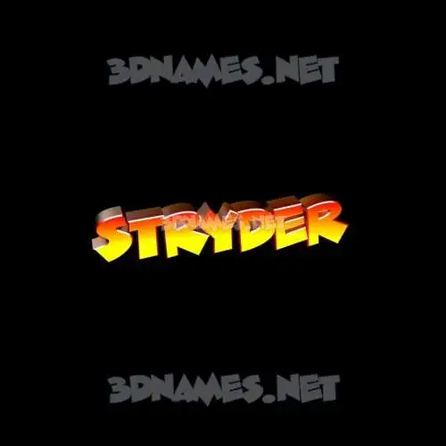 stryder in Black Background style - 3D name wallpaper stryder in Black Background style - 3D name wallpaper