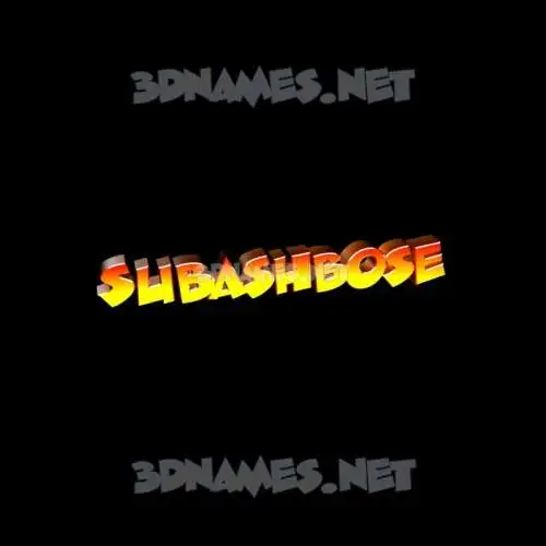 subashbose in Black Background style - 3D name wallpaper subashbose in Black Background style - 3D name wallpaper