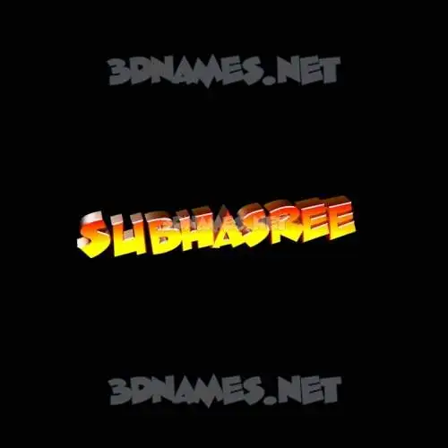subhasree in Black Background style - 3D name wallpaper subhasree in Black Background style - 3D name wallpaper