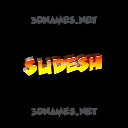 sudesh in Black Background style - 3D name wallpaper