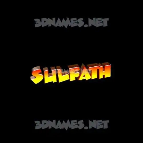 sulfath in Black Background style - 3D name wallpaper sulfath in Black Background style - 3D name wallpaper