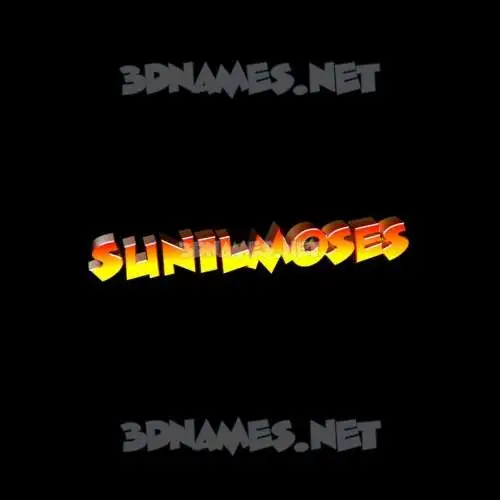sunilmoses in Black Background style - 3D name wallpaper sunilmoses in Black Background style - 3D name wallpaper
