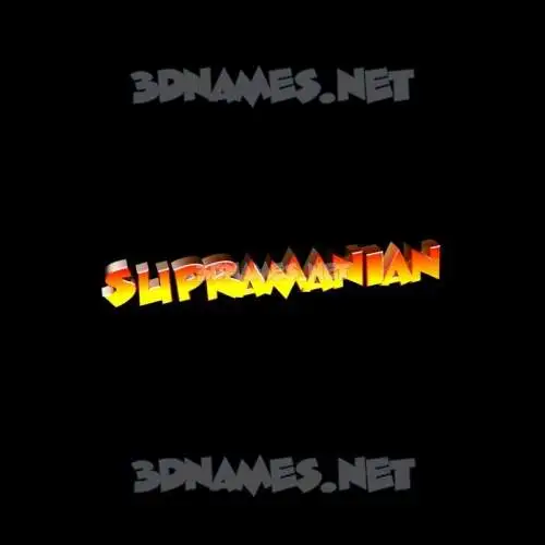 supramanian in Black Background style - 3D name wallpaper supramanian in Black Background style - 3D name wallpaper