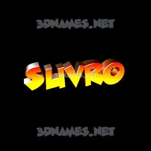 suvro in Black Background style - 3D name wallpaper