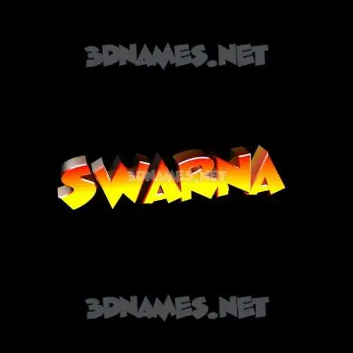 swarna in Black Background style - 3D name wallpaper swarna in Black Background style - 3D name wallpaper