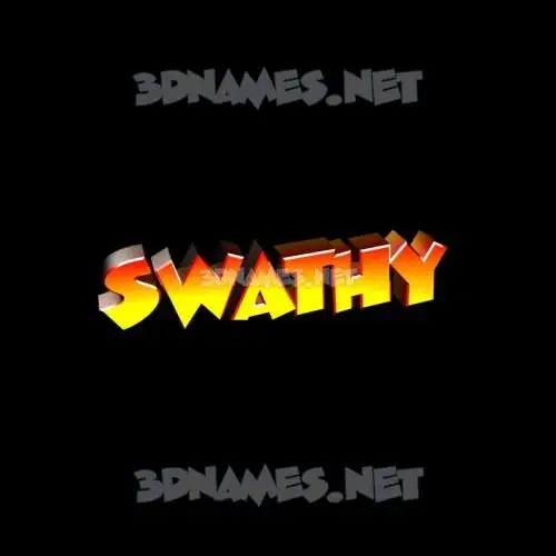 swathy in Black Background style - 3D name wallpaper swathy in Black Background style - 3D name wallpaper