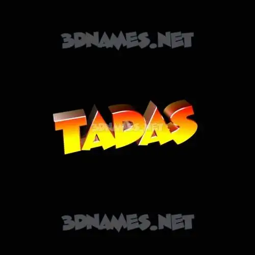 tadas in Black Background style - 3D name wallpaper tadas in Black Background style - 3D name wallpaper