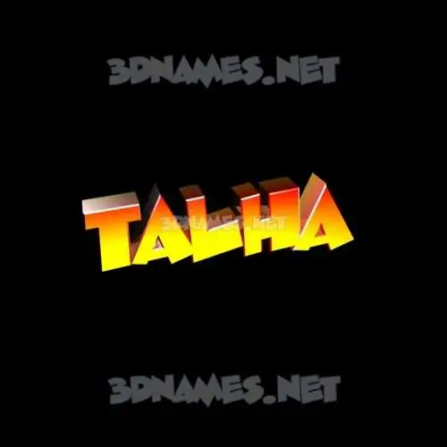 talha in Black Background style - 3D name wallpaper talha in Black Background style - 3D name wallpaper