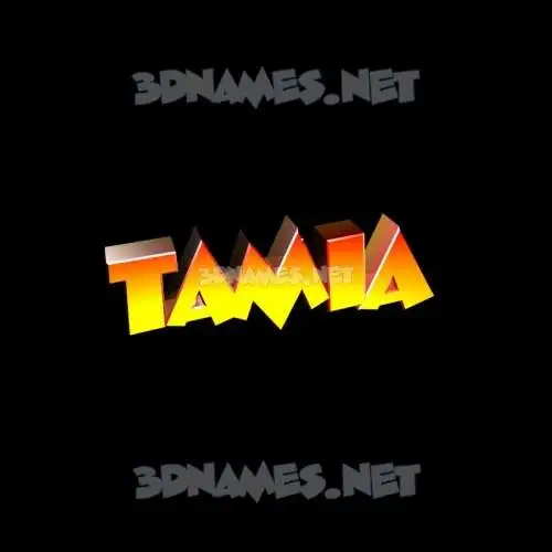 tamia in Black Background style - 3D name wallpaper tamia in Black Background style - 3D name wallpaper
