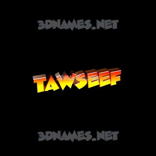 tawseef in Black Background style - 3D name wallpaper tawseef in Black Background style - 3D name wallpaper