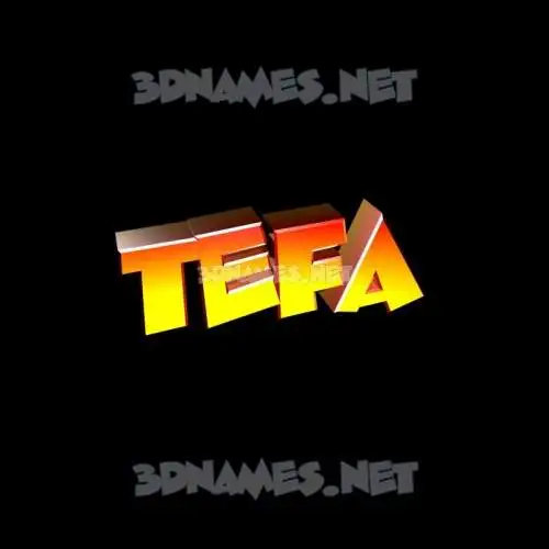 tefa in Black Background style - 3D name wallpaper tefa in Black Background style - 3D name wallpaper