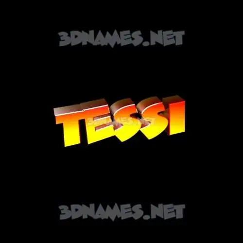 tessi in Black Background style - 3D name wallpaper tessi in Black Background style - 3D name wallpaper