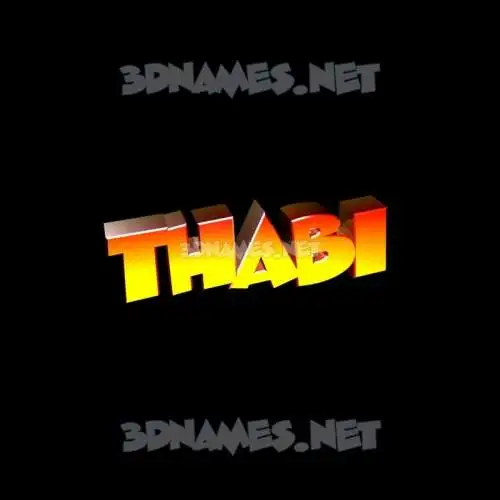 thabi in Black Background style - 3D name wallpaper thabi in Black Background style - 3D name wallpaper
