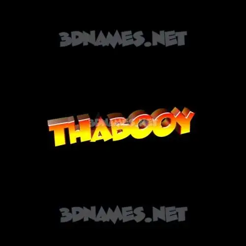 thabooy in Black Background style - 3D name wallpaper thabooy in Black Background style - 3D name wallpaper