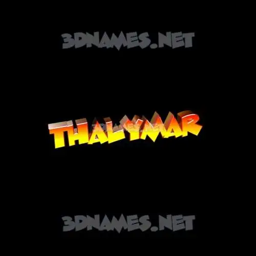 thalymar in Black Background style - 3D name wallpaper thalymar in Black Background style - 3D name wallpaper