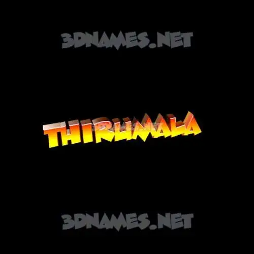thirumala in Black Background style - 3D name wallpaper thirumala in Black Background style - 3D name wallpaper