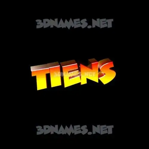 tiens in Black Background style - 3D name wallpaper tiens in Black Background style - 3D name wallpaper