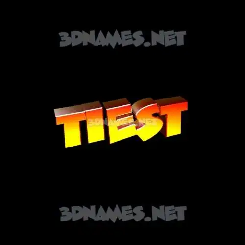 tiest in Black Background style - 3D name wallpaper tiest in Black Background style - 3D name wallpaper