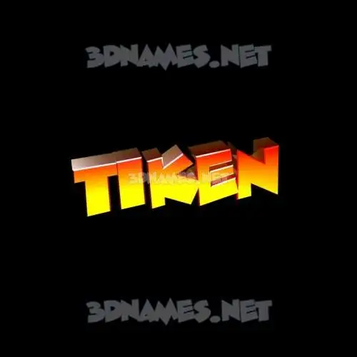tiken in Black Background style - 3D name wallpaper tiken in Black Background style - 3D name wallpaper